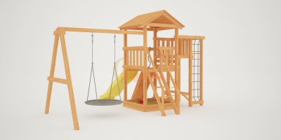 Товары - Детская площадка Савушка Мастер-3 с гнездом 1м
