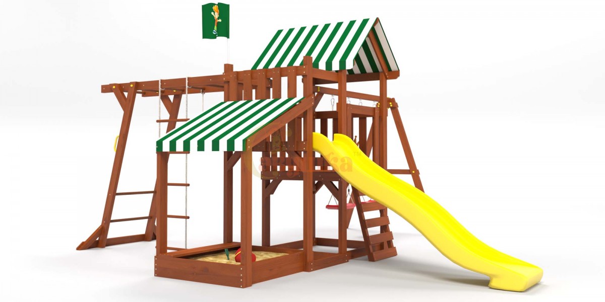 Детская площадка TooSun 4 Plus с песочницей - цена 54750 руб.