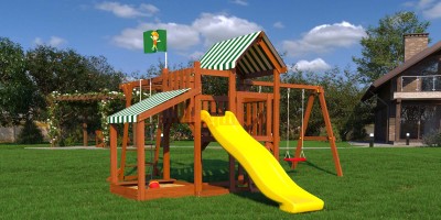 Товары - Детская площадка TooSun 4 Plus с песочницей