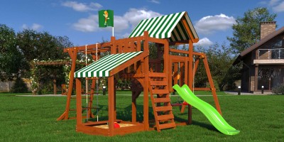 Товары - Детская площадка  TooSun 4 с песочницей