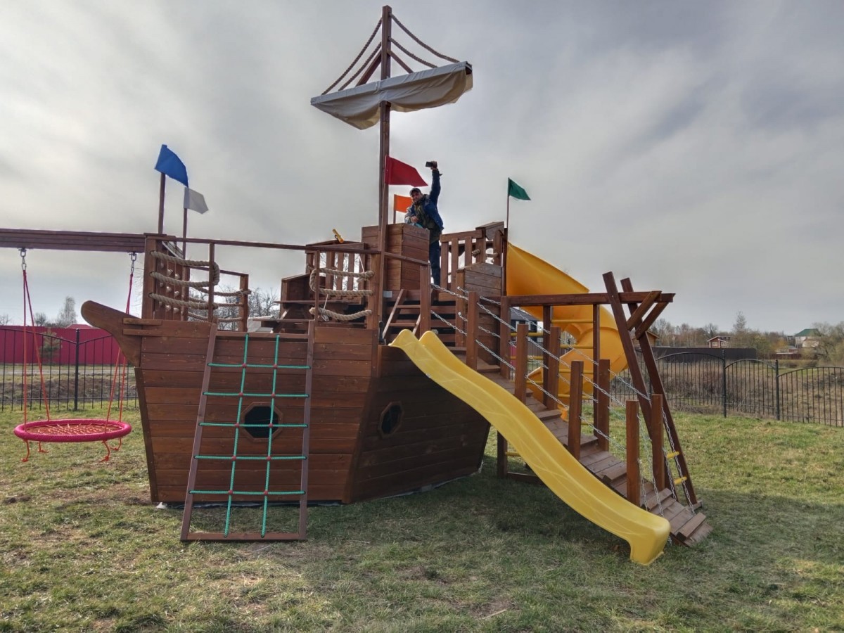 Детская площадка "Корабль Колумб 2" - цена 495000 руб.