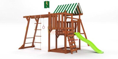 Детские комплексы с качелями - Детская площадка Савушка TooSun (Тусун) 4