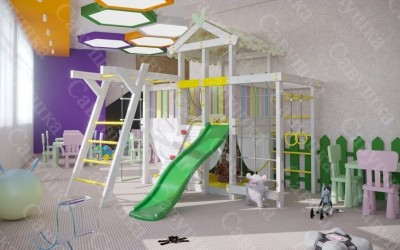 Комплексы и площадки для дома - Детский игровой комплекс САВУШКА BABY CLUB — 4
