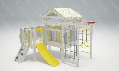 Комплексы и площадки для дома - Детский игровой комплекс САВУШКА BABY CLUB — 7