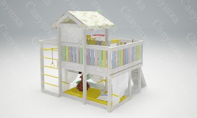 Комплексы и площадки для дома - Детский игровой комплекс САВУШКА BABY CLUB — 8