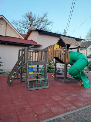 Товары - Детская площадка IgraGrad Панда Фани Мостик с трубой