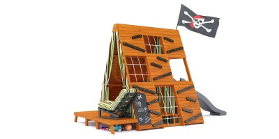 Товары - Детский игровой комплекс для дачи Савушка База-3 с креслом