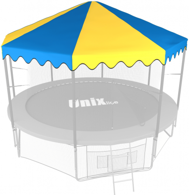 UNIX - Крыша для батута UNIX Line 10 ft Blue/Yellow