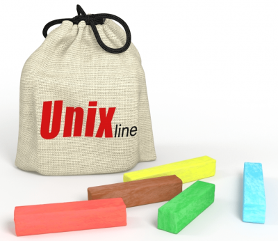 UNIX - Мелки для рисования на батуте UNIX Line (5шт.)