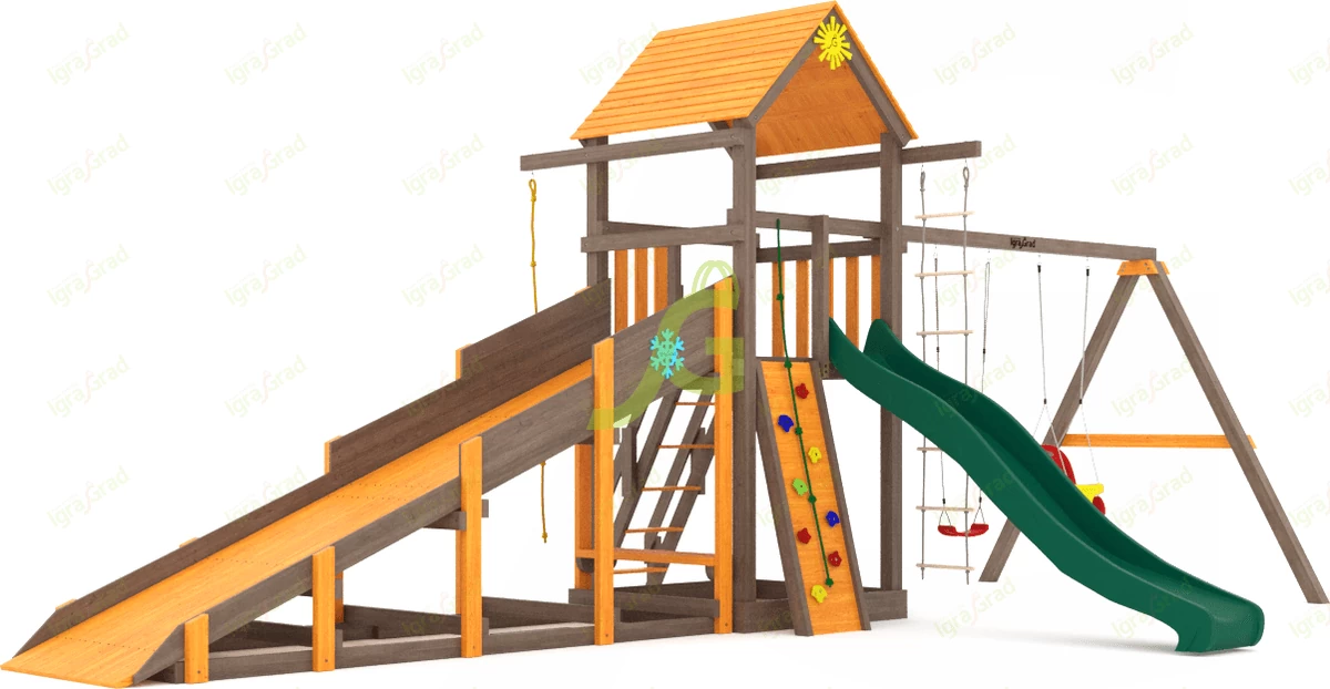Детские площадки ИграГрад - Всесезонная площадка IgraGrad С Gride SF2