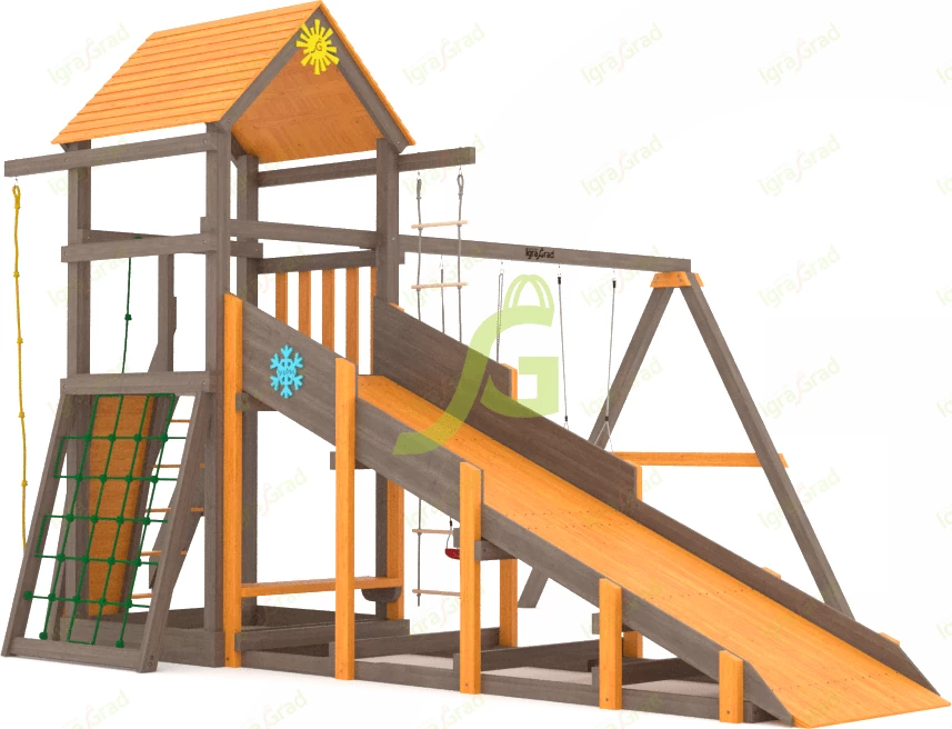 Детские площадки ИграГрад - Всесезонная площадка IgraGrad С Gride SF1