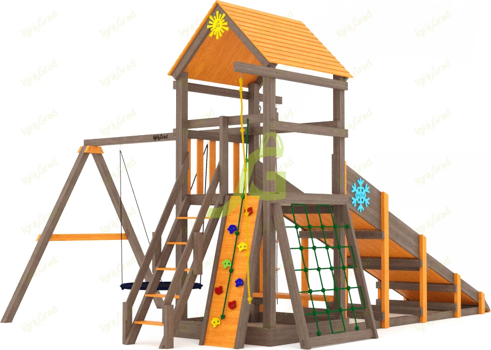 Детские площадки ИграГрад - Всесезонная площадка IgraGrad С Nest SF1