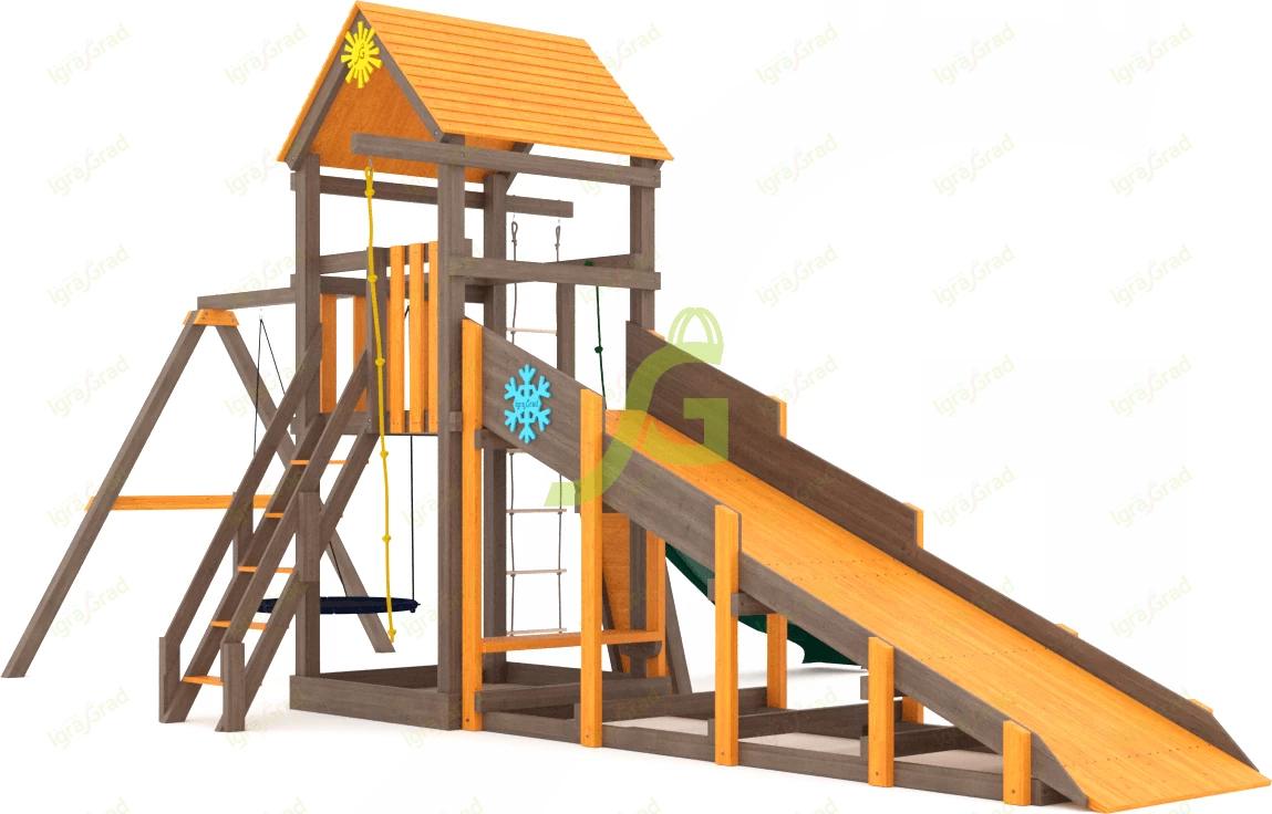 Детские площадки ИграГрад - Всесезонная площадка IgraGrad С Nest SF2