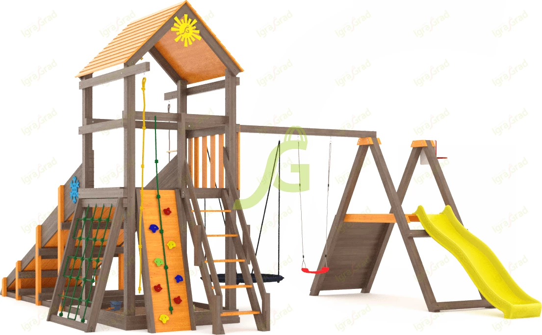 Детские площадки ИграГрад - Всесезонная площадка IgraGrad С Gride мод.1 SF2