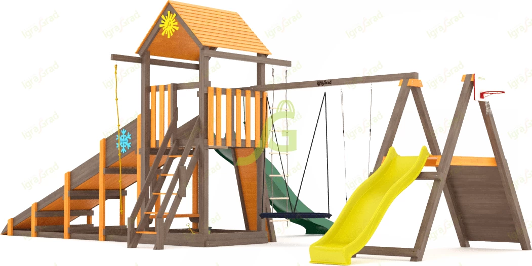 Детские площадки ИграГрад - Всесезонная площадка IgraGrad С Gride мод.1 SF1