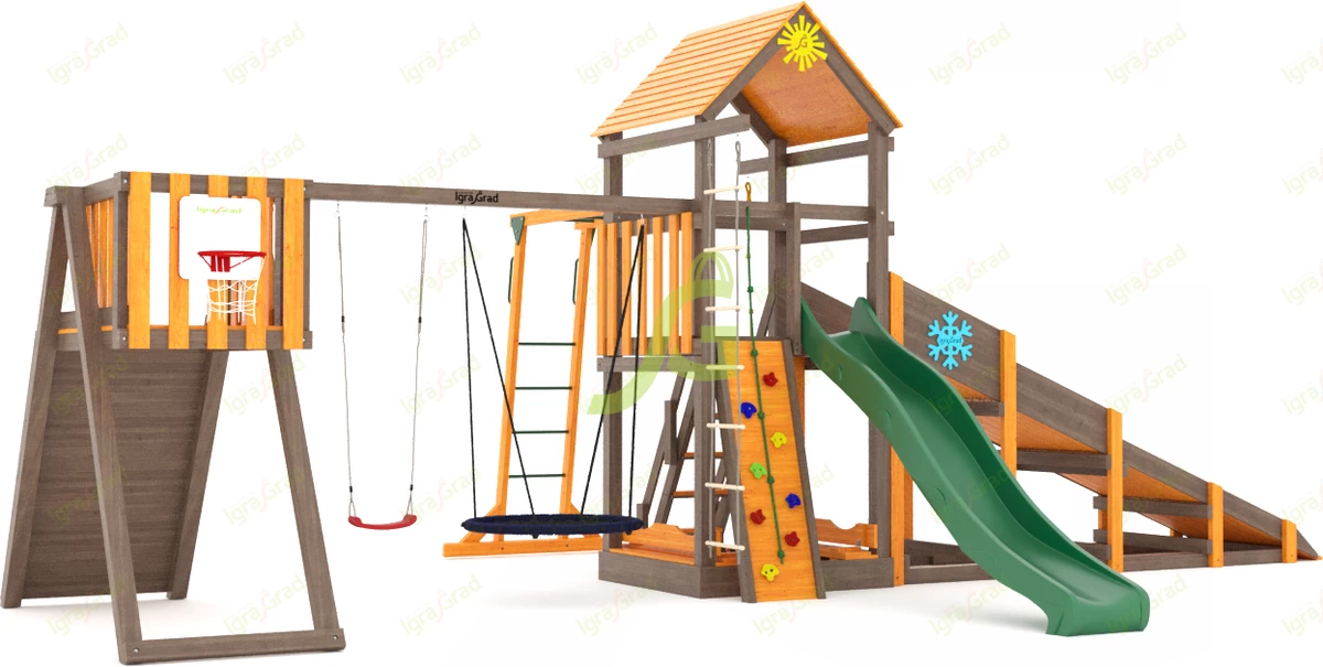 Детские площадки ИграГрад - Всесезонная площадка IgraGrad С Gride мод.2 SF2