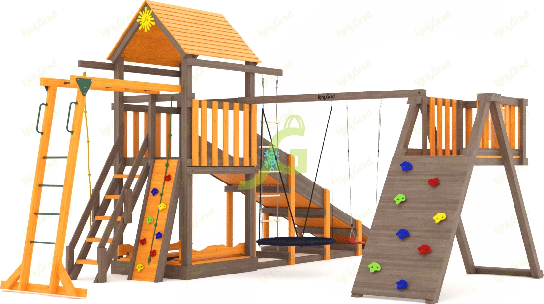 Детские площадки ИграГрад - Всесезонная площадка IgraGrad С Gride мод.2 SF1