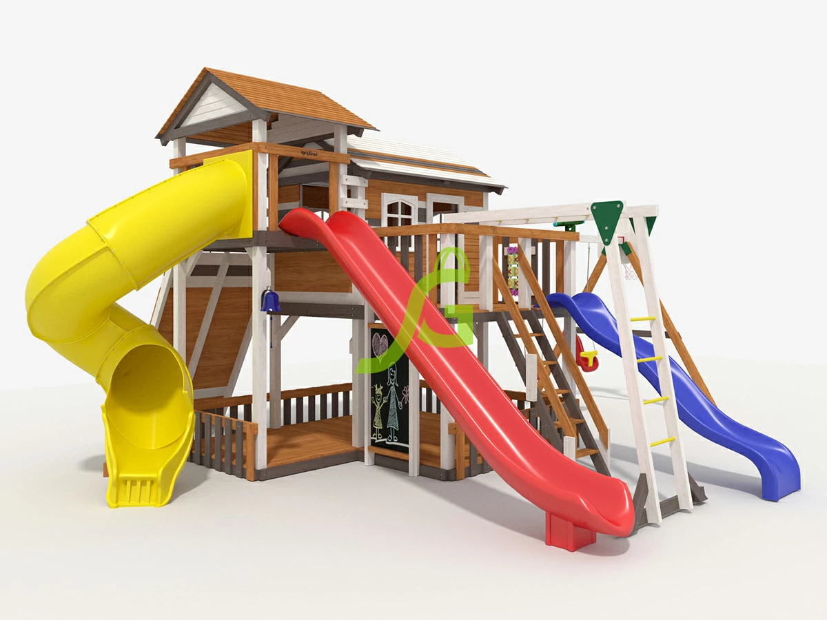 Смотреть все детские комплексы - Детская площадка IgraGrad Домик 5 мод.1