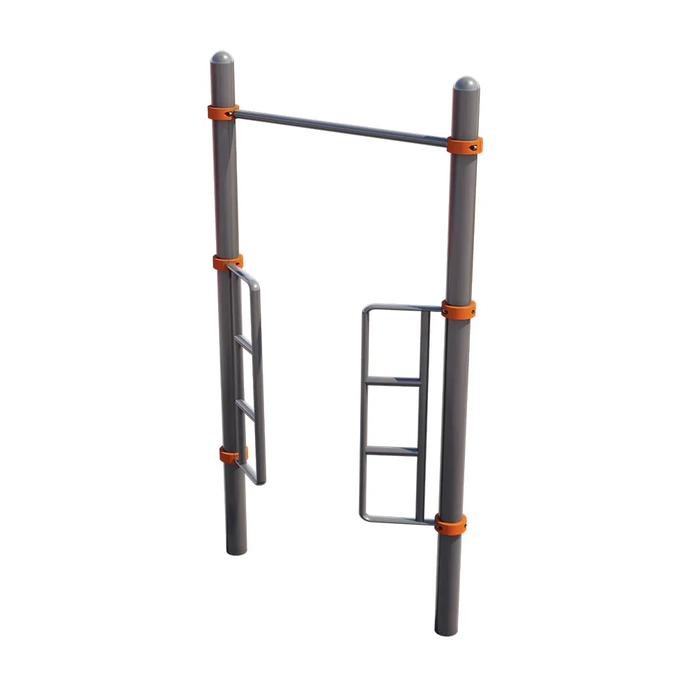 Товары - Турник с поручнями для подъема (на хомутах) СВС-168