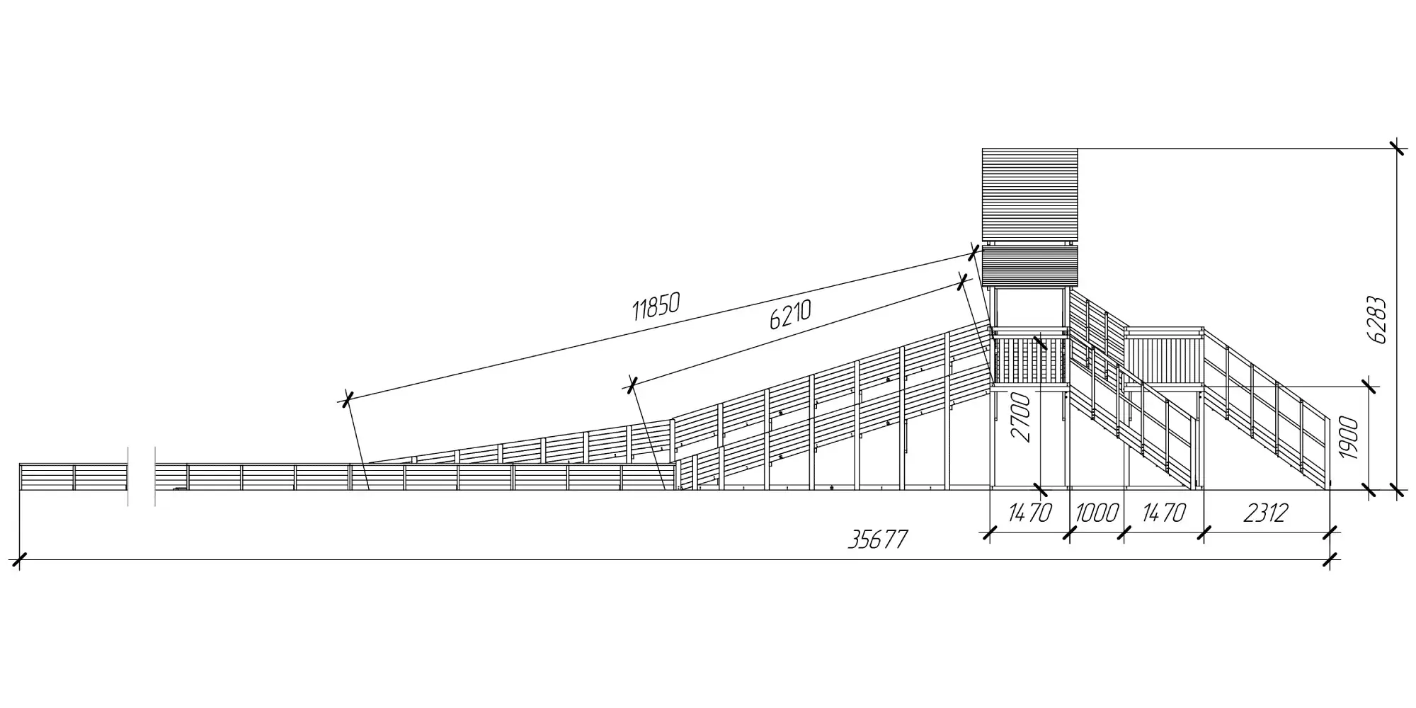 Товары - Зимняя горка Савушка Зима 11/1 (Махагон)