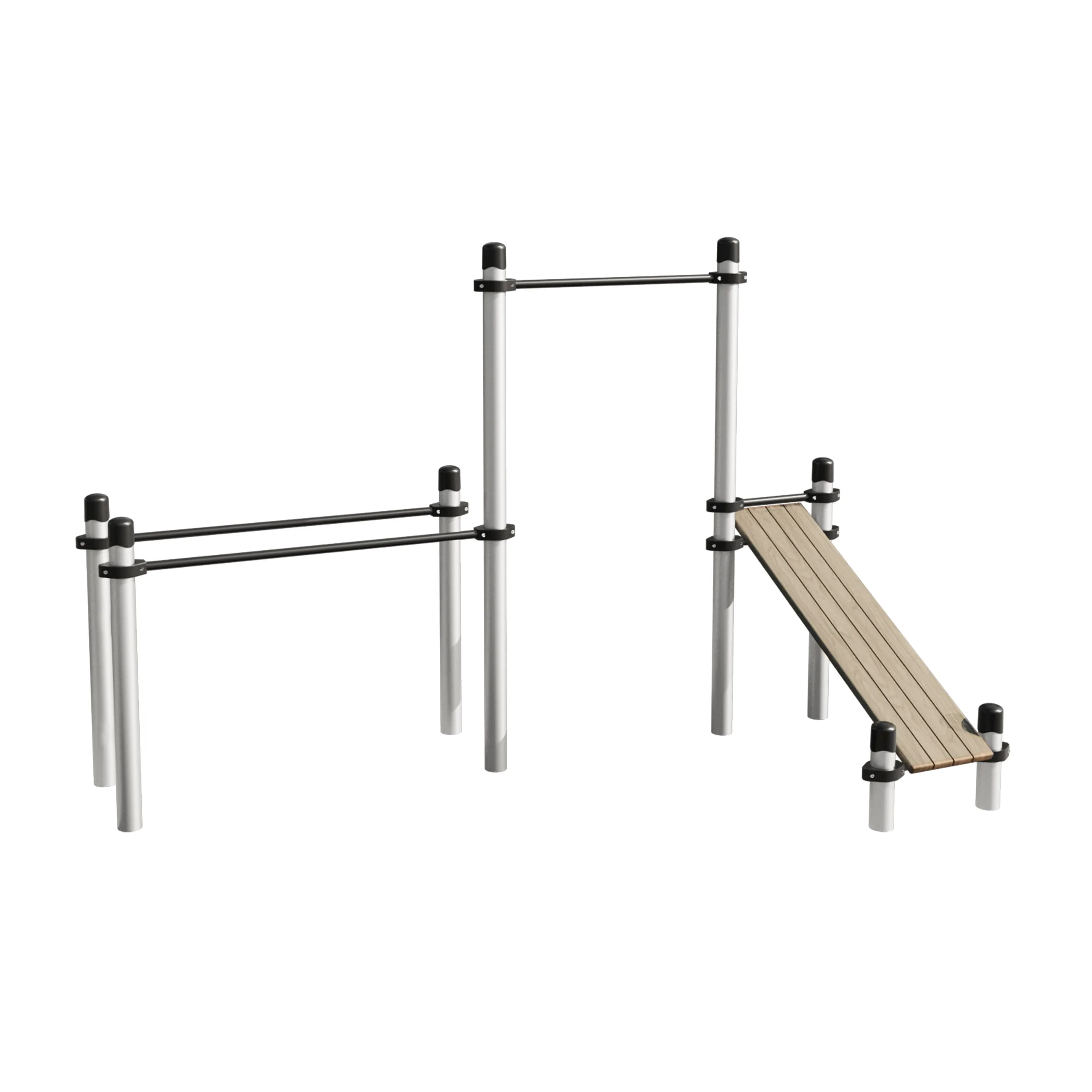 Товары - Турник, брусья, скамья для пресса СВС-42 (Алюминий)