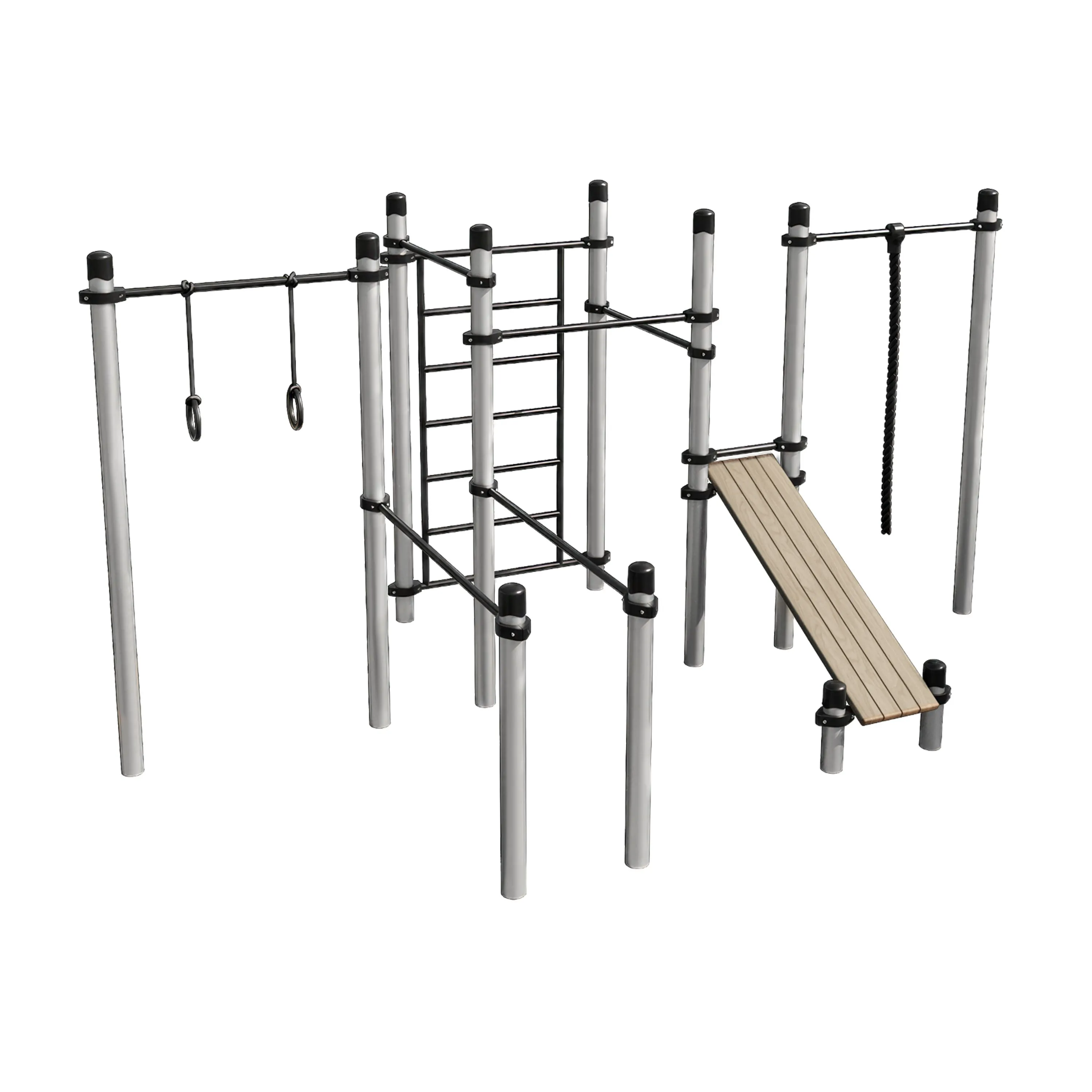 Товары - Спортивный комплекс для подготовки к сдаче норм ВФСК СВС-51 (Алюминий)