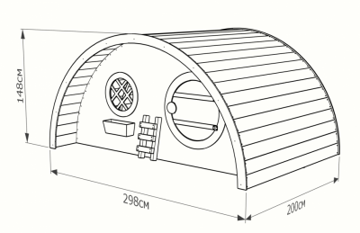 Товары - Домик Хоббита-1 (для помещений)