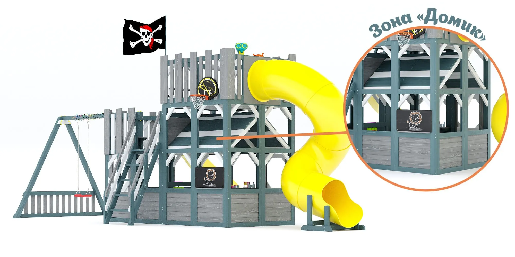 Товары - Детская площадка Савушка ПлэйХаус 6