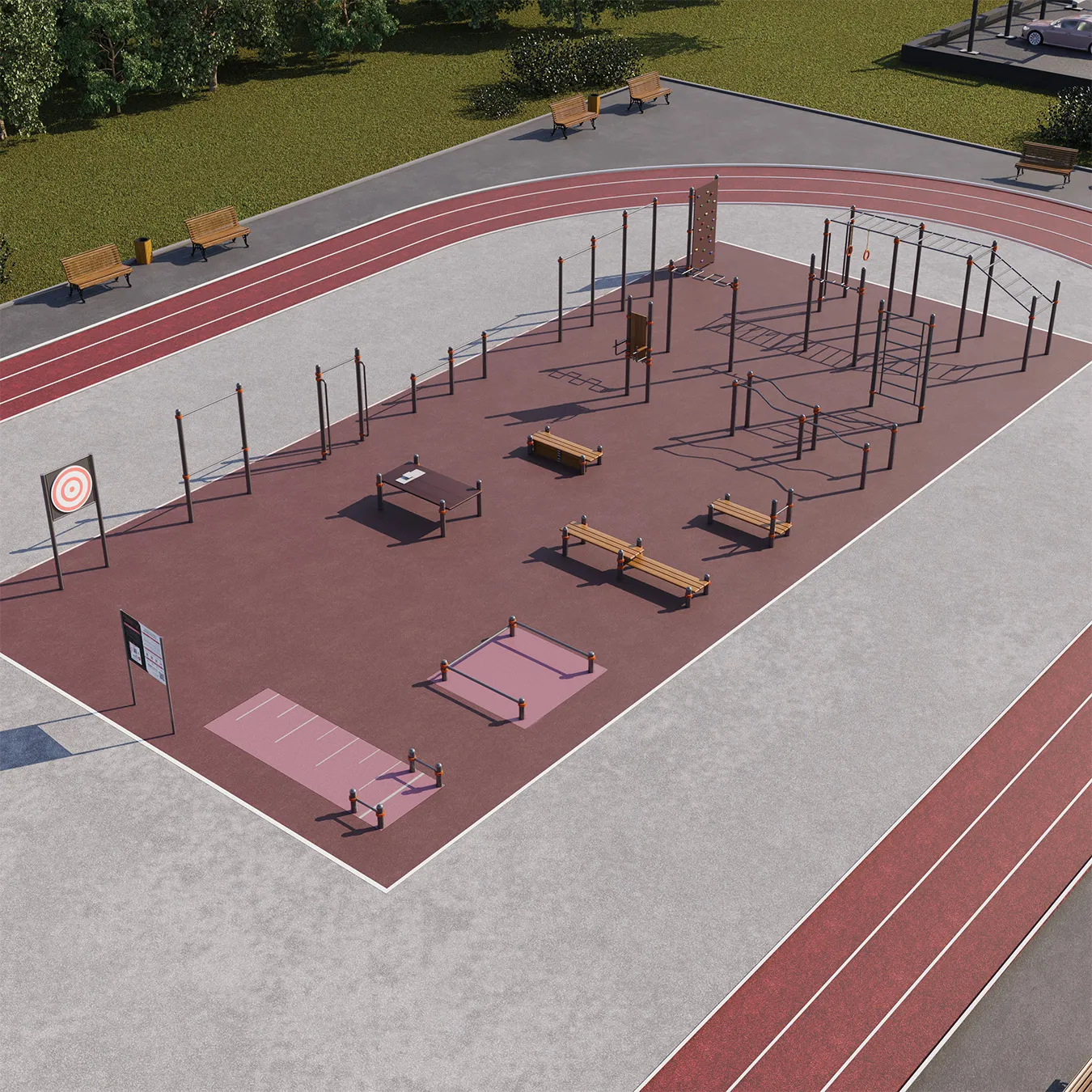 Товары - Спортивная площадка СПОРТ-6