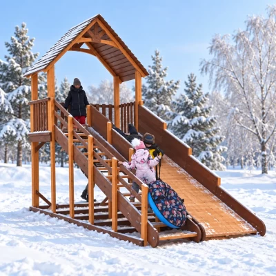 Зимняя горка Норд 1