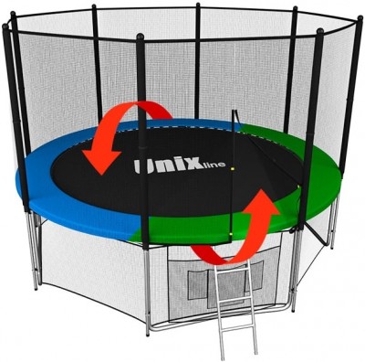 Батут UNIX Line Classic 14 ft (outside)