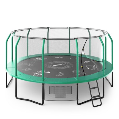 Батут UNIX Line SUPREME GAME 16 ft (green)